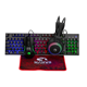 Set USB Tastatura+Miš+Podloga+Slušalice Marvo LOOT 40 CM416 4in1 gejmerski set sa površinskim osvetljenjem