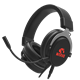 Slušalice Marvo USB 7.1 HG9052 gejmerske sa mikrofonom,crveno pozadinsko osvetljenje, crne