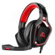 Slušalice USB Marvo HG8960 gejmerske sa mikrofonom za PS4,Xbox One, boja pozadinskog osvetljenja crvena, crne