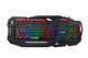 Tastatura USB Marvo KG760 gejmerska multimedijalna sa LED Rainbow površinskim osvetljenjem crno/crvena