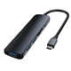 Kabl Leopard Devia Type C na USB3.0*3+PD+čitač kartica 5u1 hub 023990