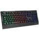 Tastatura USB Marvo K606 gejmerska sa RGB pozadinskim osvetljenjem crna