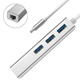 Kabl Leopard Devia Type C3 na RJ45/USB 3.1 HUB beli 023989