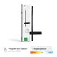 GREEN TECH ZIDNA SVETILJKA 12W 3CCT