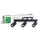 GREEN TECH LED SPOT SVETILJKA GU10 X3 CRNA
