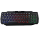 Tastatura USB Xtrike KB302 gejmerska membranska , RGB pozadinsko osvetljenje crna