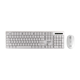 Set Tastatura+Miš Wireless Marvo WS005 WH office bez osvetljenja beli